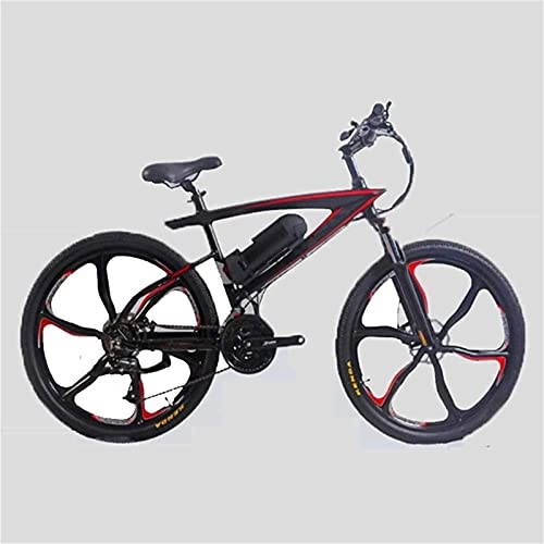 Electric Bike : CASTOR Electric Bike 26 Inch Electric Bikes, 36V 10Ah Lithium Bike Shock Absorption Front Fork Mountain Bicycle Adult Outdoor Cycling