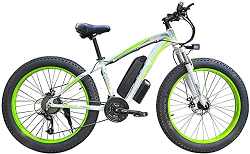Electric Bike : CASTOR Electric Bike 500w / 1000w Electric Mountain Bike 26'' Folding Professional Bicycle with Removable 48v 13ah Lithiumion Battery 21 Speed Shifter Beach Snow Tire Bike Fat Tire for Adults