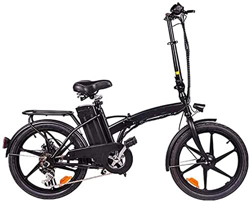 Electric Bike : CASTOR Electric Bike Adult Folding Electric Bikes 20 inch, Aluminum alloy wheel Bikes 36V10A lithiumion battery Bicycle Men Women Sports Outdoor Cycling