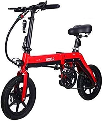 Electric Bike : CASTOR Electric Bike Bikes, Folding Electric Bike For Adults, Commute bike With, 36V / 10Ah LithiumIon Battery With 3 Riding Modes