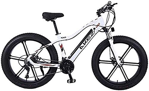 Electric Bike : CASTOR Electric Bike Electric Bike Mountain Bicycle for Adult City EBike 26 Inch Light Portable 350W High Speed Electric Mountain Bike EBike Three Working Modes