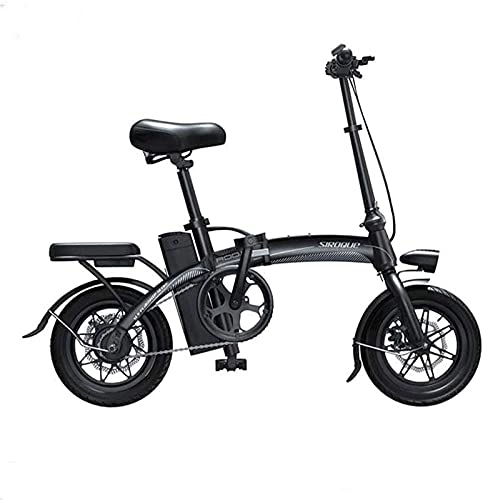 Electric Bike : CASTOR Electric Bike Fast Electric Bikes for Adults Portable and Easy to Store LithiumIon Battery and Silent Motor Thumb Throttle with LCD Speed Display