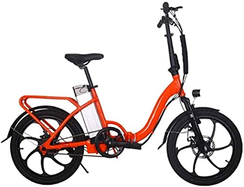 Electric Bike : CASTOR Electric Bike Folding Electric Bicycle, 36V 10A 250W City Bike Adult Outdoor Cycling