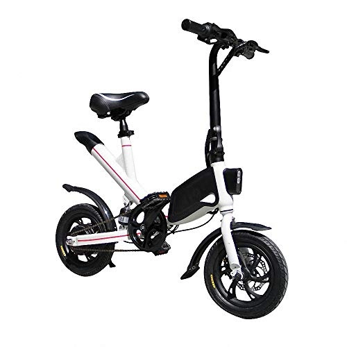 Electric Bike : CBA BING Outdoor Electric Adult Folding Travel Electricr Bicycle, Folding E-bike Electric Commuter Bike For Adults Women Men, Portable and Easy to Store in Caravan, Motor Home