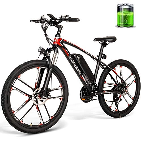 Electric Bike : CHJ New 26 inch electric bicycle 350W 48V 8AH mountain / city bicycle 30km / h high speed electric bicycle for male and female adult travel