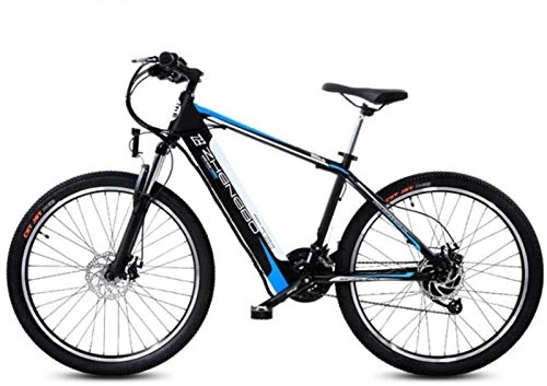 Electric Bike : CLOTHES Commuter City Road Bike Adult Electric Mountain Bike, 48V 10AH Lithium Battery, 400W Teenage Student Electric Bikes, 27 speed Off-Road Electric Bicycle, 26 Inch Wheels Unisex (Color : B)