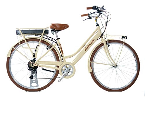 Electric Bike : Cobran Retro Electric Bike 2.1, cream, 46