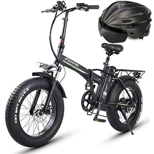 Electric Bike : COKECO 20 Inch Electric Bike For Adults, Commuting Ebike Electric Bike, Urban Commuter Folding E-bike, Max Speed 40km / h, 350W / 500W / 48V / 15A Removable Charging LG Lithium Battery