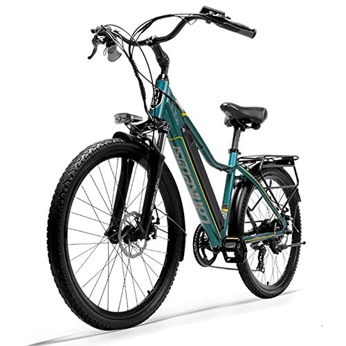 Electric Bike : COKECO Electric Bikes For Adult, Ebikes Bicycles All Terrain, 300W Electric Bicycle 36V15Ah Lithium Battery Moped 7-speed Adult Men And Women 26 Inch Urban Mobility Electric 150kg New