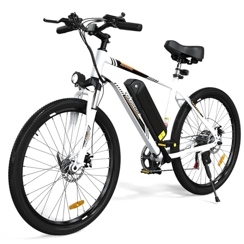 Electric Bike : COLORWAY Electric Bike for Adults, 26" Mountain Bike, Electric Bicycle Commute E-bike with 36V 15Ah Removable Battery, LCD Display, Dual Disk Brake, Range up to 45-100km.