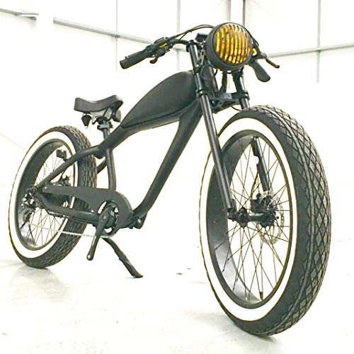 Electric Bike : Cooler King 500w Cafe King - Cafe Racer style retro ebike