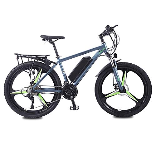 Electric Bike : CYC Electric Bicycle 26 Inches Adult Mountain Bike Aluminum Alloy 27 Speed 350w Motor 36v / 8ah Lithium-ion Battery Max Speed 35km / h 3 Riding Modes Portable Bicycle for Commuter Travel, Black