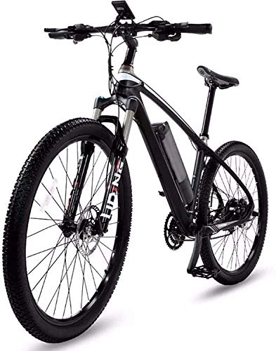 Electric Bike : CYSHAKE Home Electric mountain bike 36V, city bike speed 25 Km / H, disc brake, electric outdoor mountain bike With mudguard