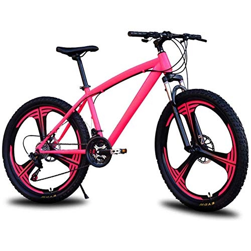 Electric Bike : D&XQX Mountain Bike, 26 Inch Folding E-Bike with Super Magnesium Alloy 6 Spokes Integrated Wheel, Premium Full Suspension And Shimano 27 Speed Gear, 21 speed