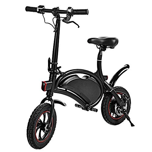 Electric Bike : DBSCD Folding Electric Bicycle Scooter 350W 36V E-Bike, with 40 Mile Range Motorized Bike Collapsible Frame, APP Speed Setting
