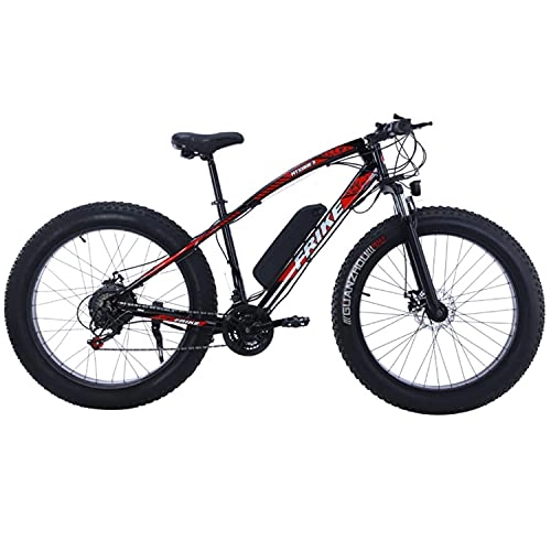 Electric Bike : DDFGG Electric Bikes For Adult, 4.0 Fat Tire Bike / 350W 36V Super Power Electric Bikes With Removable Lithium Battery And Battery Charger And Three Working Modes
