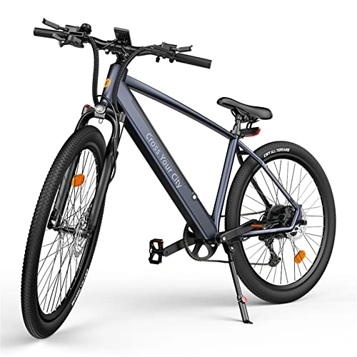 Electric Bike : DECE 300C Hybrid Commuter Electric Bike Lightweight 27.5 inch City Road Electric Mountain Bicycle with Shimano 9-Speed and Hydraulic Disc Brakes