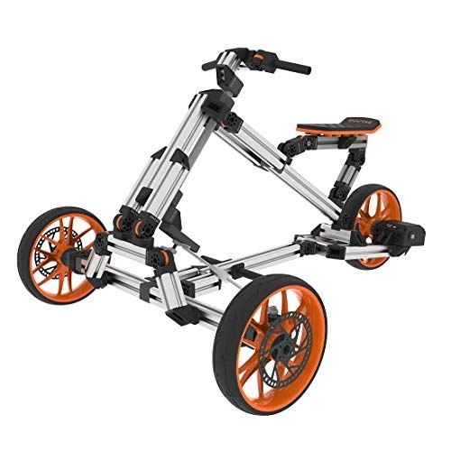 Electric Bike : Dittzz 15-in-1 Electric Bicycle, Assemble Electric Racing Kit Go Kart Trike Bike with Multi-mode Frame - UK Plug