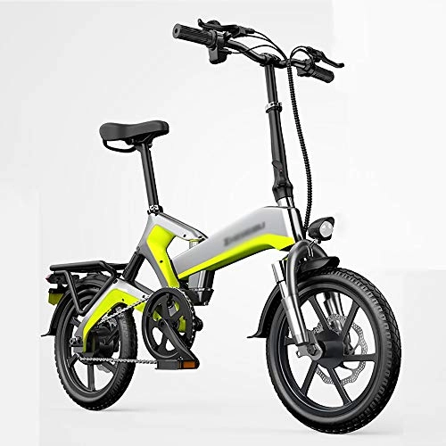Electric Bike : DODOBD Electric Bike 400W City Commuter Ebike 16 Inch Electric Bicycle with LCD Display Suitable For Adults And Teenagers with AssemblyECO Reverse Charging System