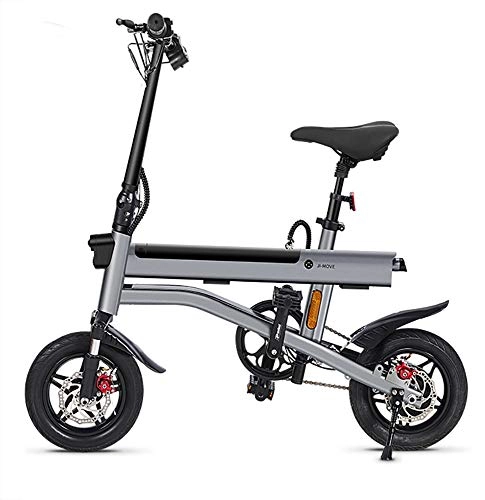 Electric Bike : DODOBD Folding Electric Bike E-Bike, 350W Electric Bicycle with LCD Display And Motor 48V / 9.9AH Removable Battery Ebike for Adults and Teenager Aluminum Alloy Frame (12Inch)