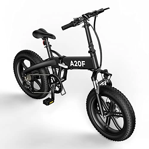 Electric Bike : Doorslay Folding Electric Bike 500W E-Bike with 25km / h Top Speed 50-70km Mileage Range Waterproof Commuter Bicycle 20in Air-Filled Tires Dual Disc Braking 3 Riding Modes for Adults Teens Commuter