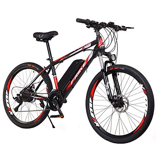 Electric Bike : DREAMyun Electric Bike, Electric Mountain Bike for Adult with 250 W Motor 36V 10AH Removable Lithium Battery Shimano 27 Speed Shifter for Commuter Travel