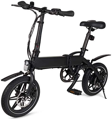 Electric Bike : DREAMyun Folding Electric Bike for Adults, 14" Electric Bicycle / Commute Ebike with 250W Motor, 36V 10Ah Battery, Portable Folding Electric Bike