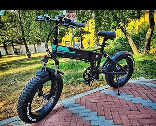 Electric Bike : E-Bike Folding Bike Bicycle 20 Inch 250 W Motor Electric Bicycle Max 30km / h 36V 12.8 Ah, Shimano 7 Speed Battery Removable Grease Tyres Mountain Bike for Adults