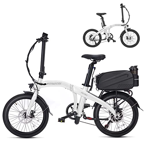 Electric Bike : E-bike folding (White)