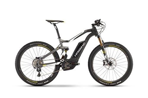 Electric Bike : E-Bike Haibike Xduro Fullseven Carbon 9.027.5g XX111Bosch Performance CX, Carbon / Wei / Lime matt