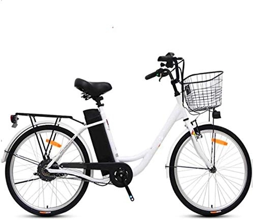 Electric Bike : Ebikes, 24 inch Adult Electric Bikes Bicycle, Portable Removable lithium battery 3 working modes Sports Outdoor Cycling, Gray