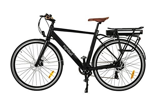 Electric Bike : Eightball Electric bike, Pull out 36v lithium battery. Pedal assist and throttle 24" frame