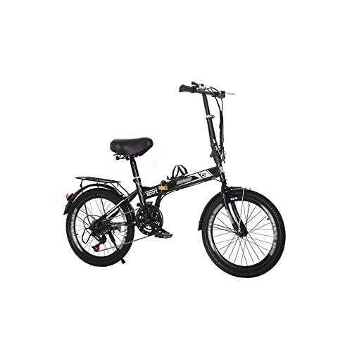 Electric Bike : Electric Bicycle 20 Inch Folding Bicycle Variable Speed Bicycle Adult Ultra Light Portable Bike Easy Travel Sports