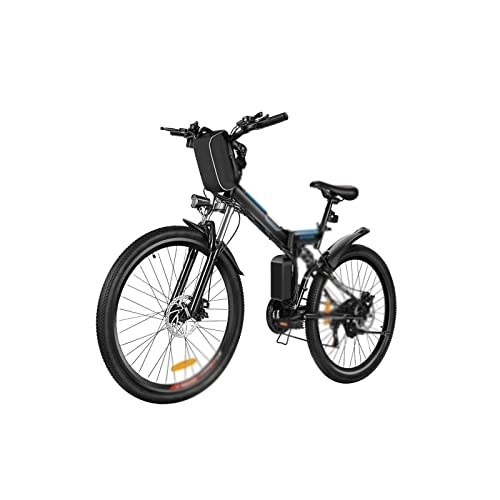 Electric Bike : Electric Bicycle Foldable Electric Bike Mountain Bicycle with Removable Lithium Battery Folding Bike