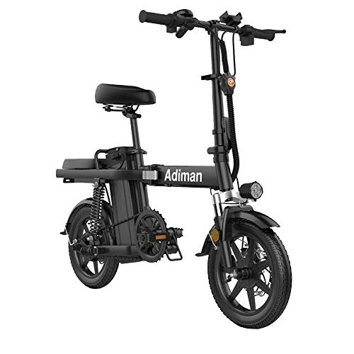 Electric Bike : Electric bicycle folding electric bicycle for men and women driving adult bicycles small size