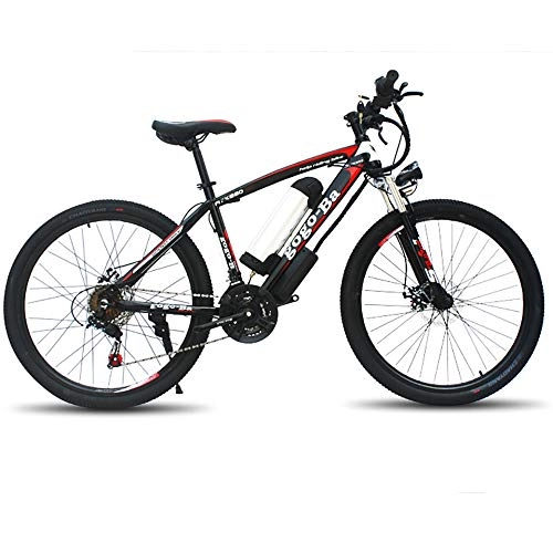 Electric Bike : Electric Bicycle Folding Electric Mountain Bike 48V Lithium-Ion Battery E-bike 250W Powerful Motor
