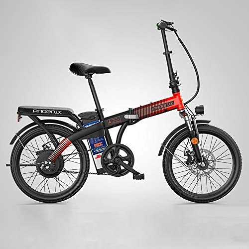 Electric Bike : Electric Bicycles Ebike 48V 240W Lithium Battery, 20 Inch Tire Dual Disc Brakes High Carbon Steel Frame The Cruising Range Is About 28-120 Kilometers