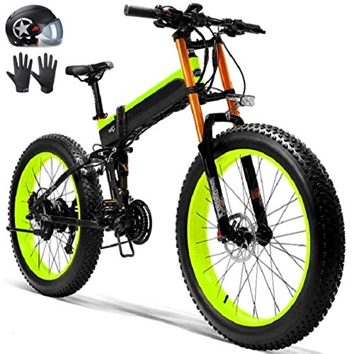 Electric Bike : Electric Bike, 26" Electric Bike 48V 1500W 17.5 AH Lithium Battery Hidden Battery Design 60-100 Miles Range And Dual Disc Brakes Alloy Electric Bicycle Pure electric 100km