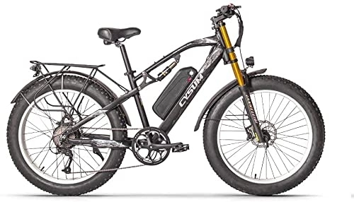 Electric Bike : Electric bike 26 Inch *4.0 Fat tire snow bicycle for Men 48V *17Ah LG / Panasonic li-battery Mountain bike (White)