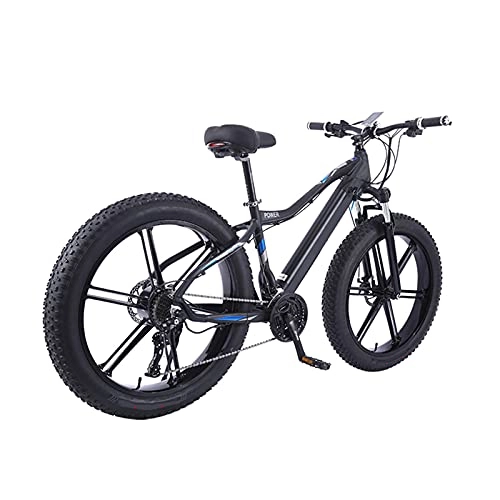 Electric Bike : Electric Bike, 26 Inch Electric Bikes for Adults Mountain Bike with 350W Motor, 36V / 10Ah Removable Battery, 27 Speed Gears, Double Disc Brakes, F, 26 inch