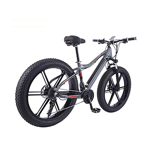 Electric Bike : Electric Bike, 26 Inch Electric Bikes for Adults Mountain Bike with 750W Motor, 48V / 13Ah Removable Battery, 27 Speed Gears, Double Disc Brakes, D