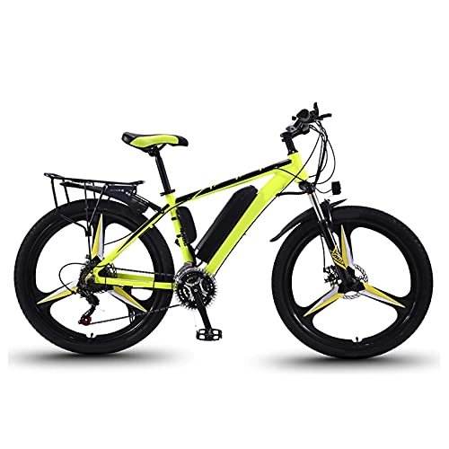 Electric Bike : Electric Bike, 26Inch Electric Bikes for Adults Mountain Bike with 350W Motor, 36V / 10Ah Removable Battery, 21Speed Gears, Double Disc Brakes, F, 26 inch