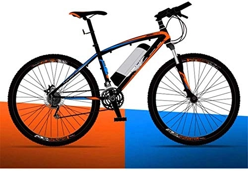 Electric Bike : Electric Bike Adults Electric Assist Bicycle, with Riding Helmet 26 Inch Travel Electric Bicycle Dual Disc Brakes 21 Speed Gear Mountain Ebike Up To 130 Kilometers
