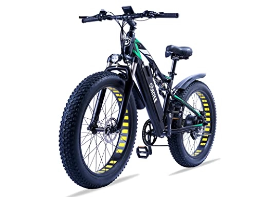 Electric Bike : Electric Bike, Electric Bicycle for Adults, CORYEE 26''Electric Mountain Bike, E-Bike with 48V 17Ah Removable Lithium Battery, Shimano 7 Speed Transmission