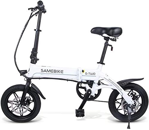 Electric Bike : Electric Bike Electric Bike Folding Electric Bike for Adults with 250W 7.5AH 36V Lithium-Ion Battery for Outdoor Cycling Travel Work Out