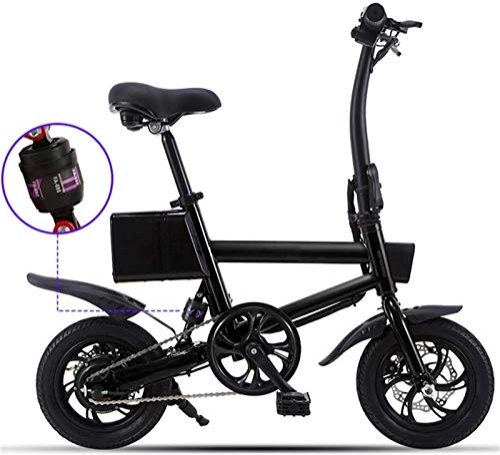 Electric Bike : Electric Bike, Electric Bikes for Adult Alloy Ebikes Bicycles All Terrain 12\