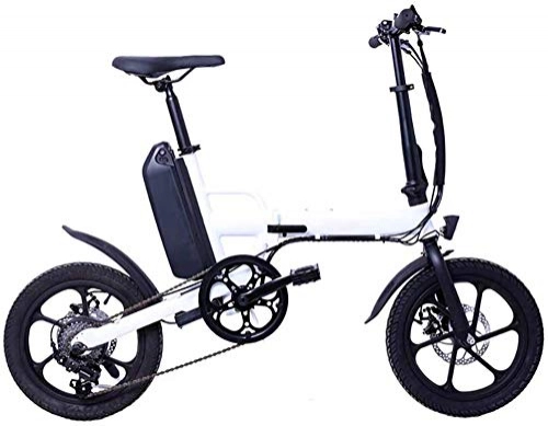 Electric Bike : Electric Bike Electric Mountain Bike 16" Electric Bikes for Adult, 250W Aluminum Alloy Ebikes Bicycles All Terrain, 36V / 13Ah Removable Lithium-Ion Battery, Mountain Ebike for the jungle trails, the sn