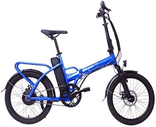 Electric Bike : Electric Bike Electric Mountain Bike 20 inch Electric Bikes, 36V10.4A Removable lithium battery Folding Bicycle 250W Motor Double Disc Brake City Bike Men Women for the jungle trails, the snow, the bea