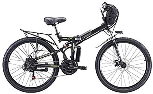 Electric Bike : Electric Bike Electric Mountain Bike 24 / 26" 350 / 500W Electric Bicycle Sporting Shimano 21 Speed Gear Ebike Brushless Gear Motor with Removable Waterproof Large Capacity 48V Lithium Battery And Battery