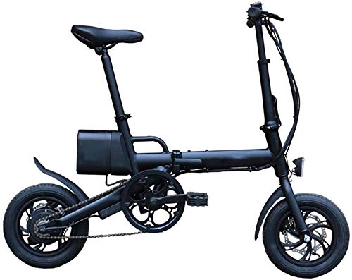 Electric Bike : Electric Bike Electric Mountain Bike 250W Ebike Electric Bike Electric Mountain Bike 12'' Electric Bicycle, 25Km / H Adults Ebike with Removable 36V 7.8Ah Battery, Black for the jungle trails, the snow,